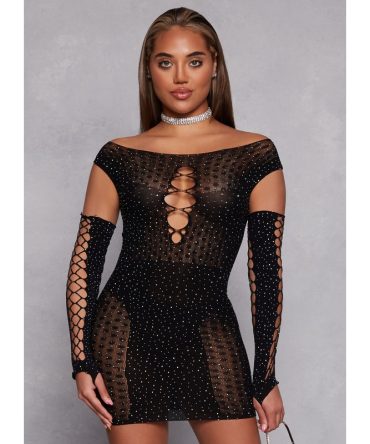 Seamless Cut Out Tank Dress with Detached Sleeves