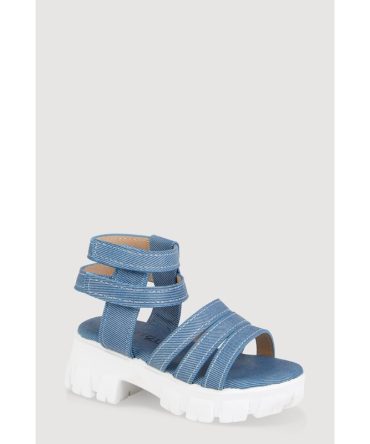 Toddler Girls Strappy Platform Sandals